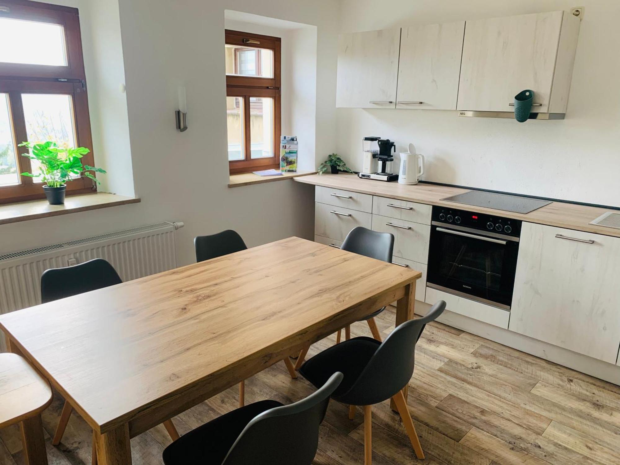 Am Schloss Wolkenstein, 86M2, 3Br, Babybett, Office Exterior photo